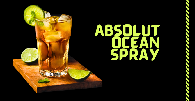 absolut ocean spray